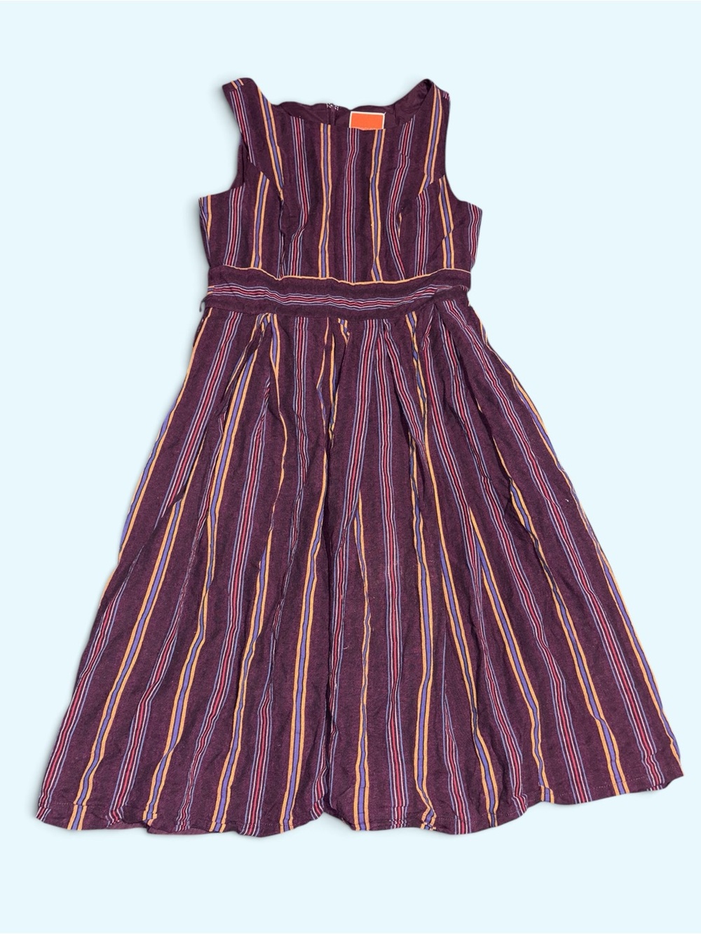 ModCloth "Savor the Occasion" Striped Midi Dress Size M MSRP $95 - Picture 2 of 3